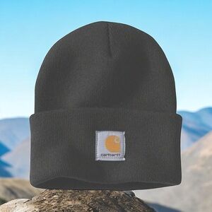 NWT Carhartt Black  Beanie